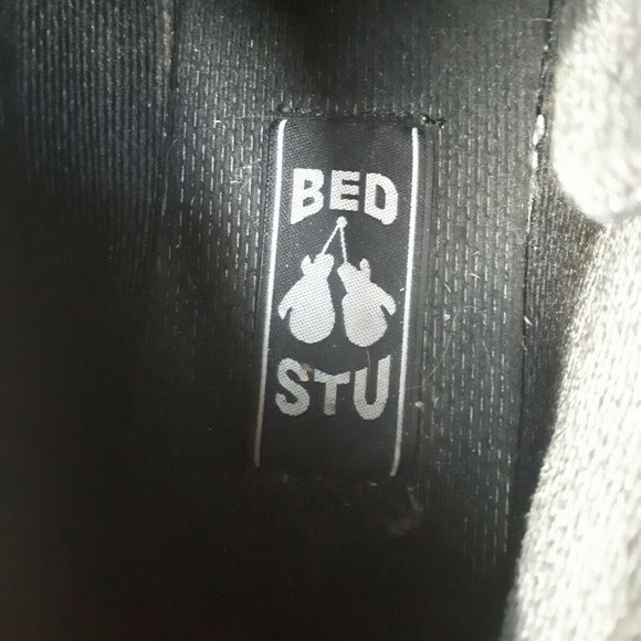 BED STU Ankle Boots Men's Size US 10 EU 43 Black - Picture 11 of 12
